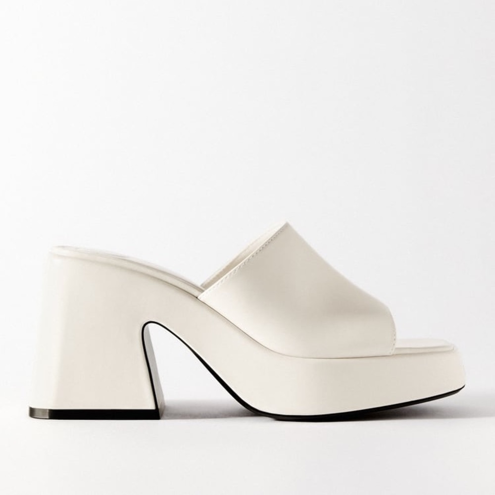 Zara chunky platform sandals